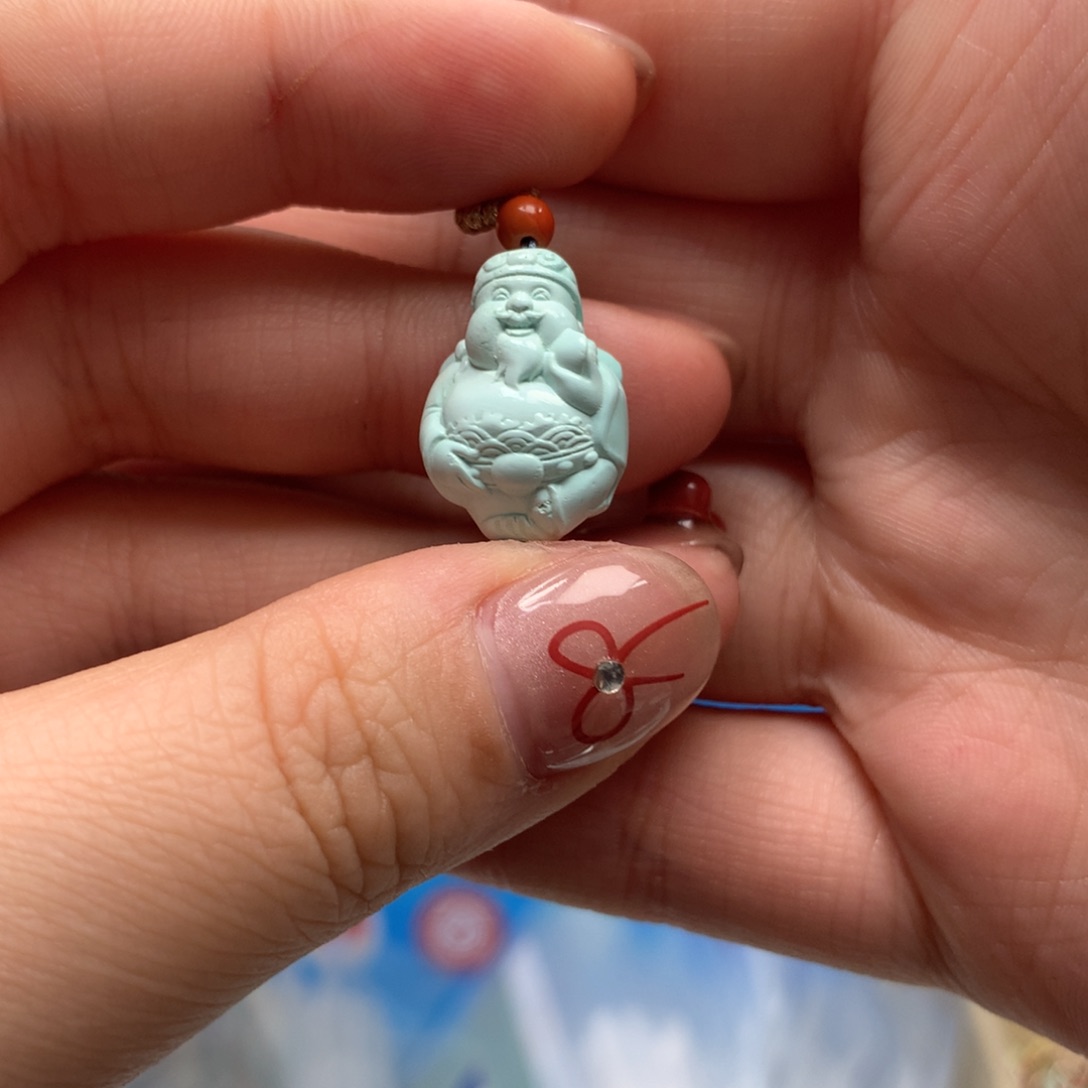 绿松石挂件未镶嵌