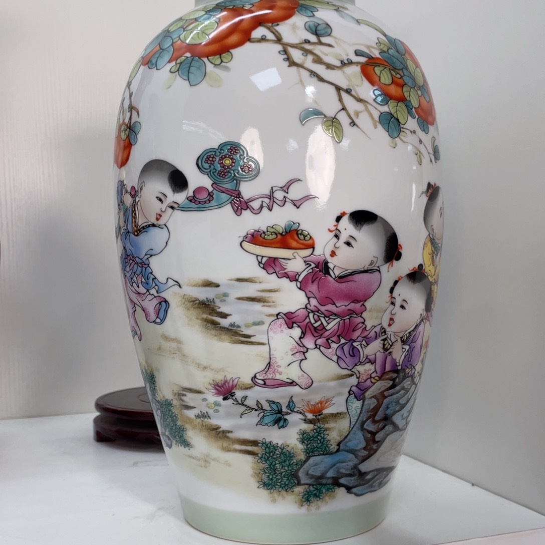 摆件景德镇陶瓷现代工艺品摆件