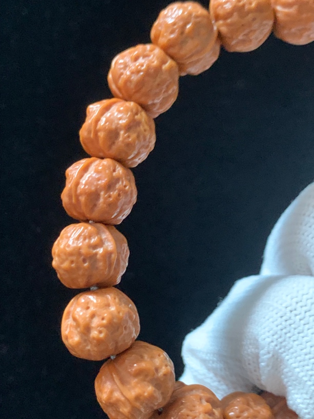 沐沐文玩—猴头核桃手串【禅宗】手持尺寸13mm