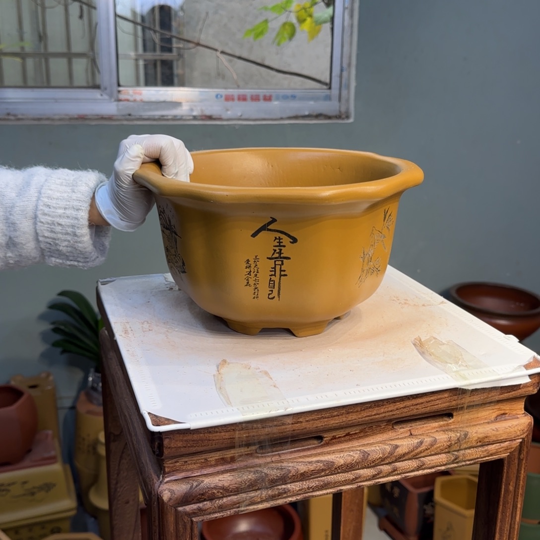 紫砂花盆产品尺寸26