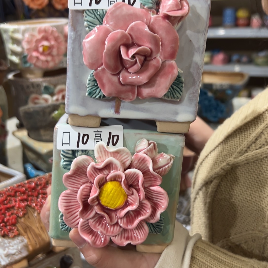 花盆，拍满20发货，退款拉黑