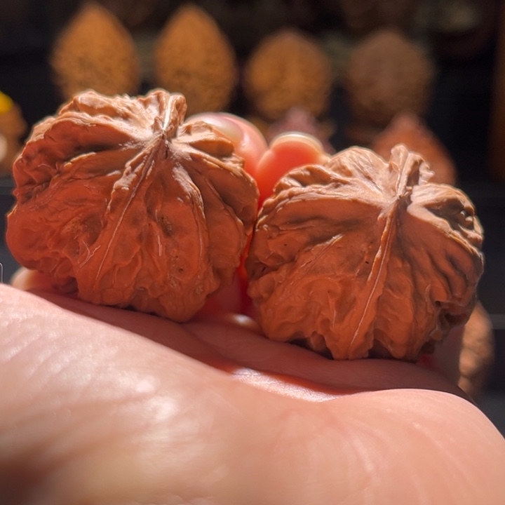 吊坠文玩核桃十字龙印42