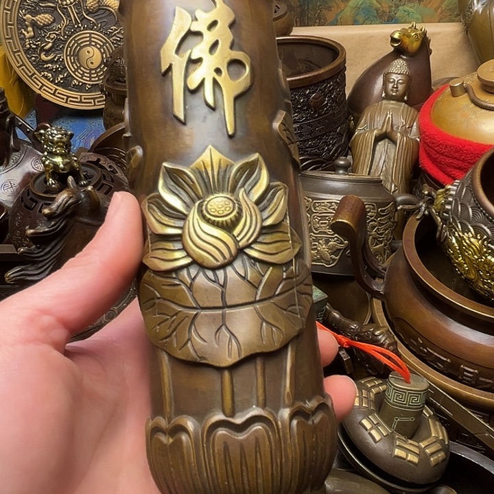 精美铜器批发档口