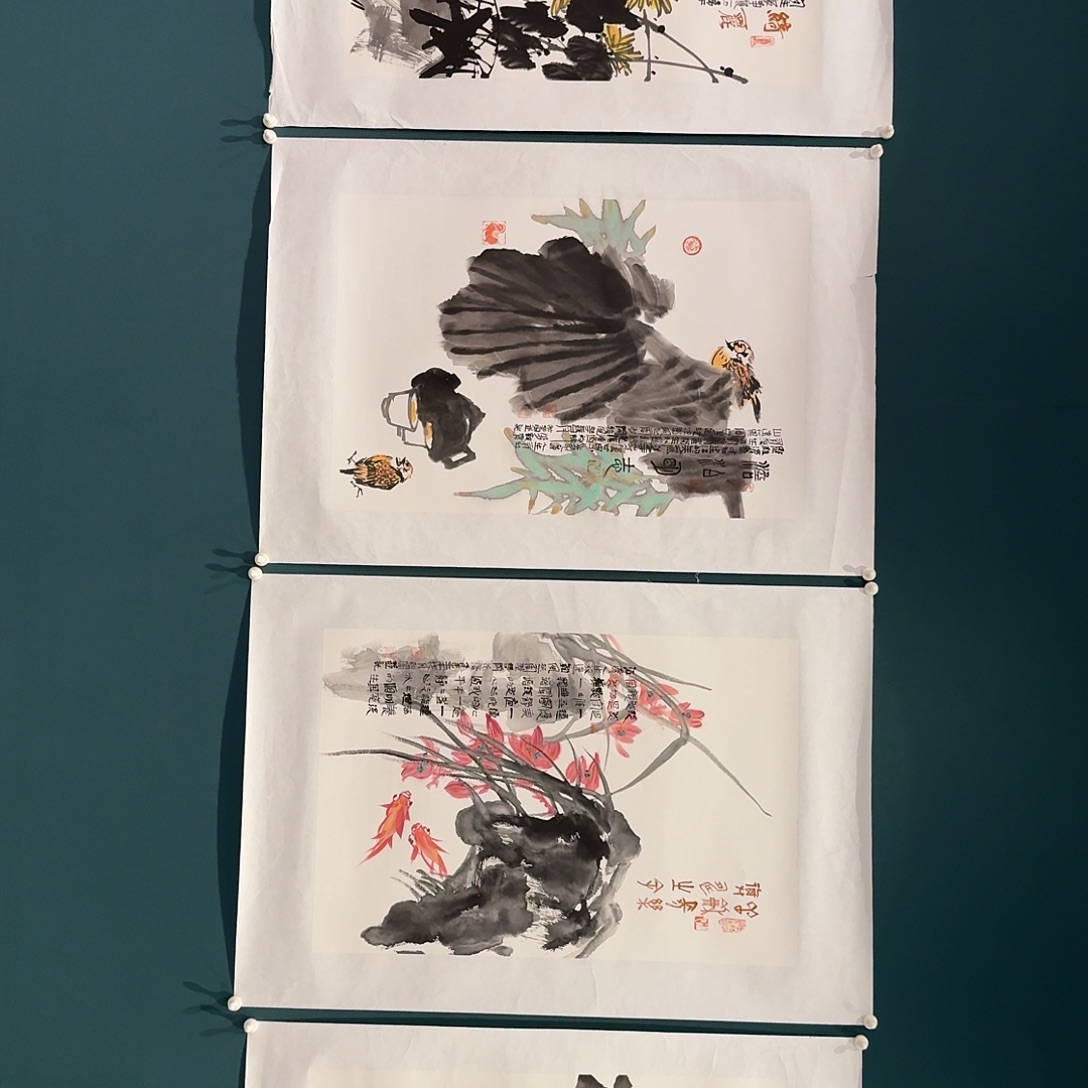 国画邹老师的作品