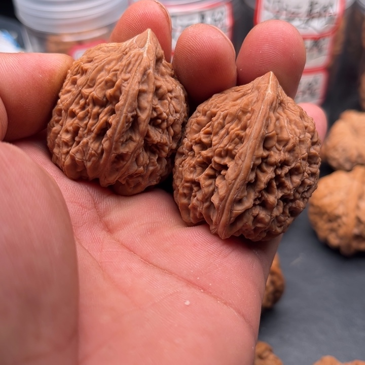 把件文玩核桃蒜头35