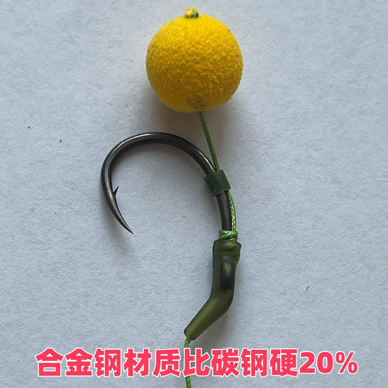 欧鲤钓组反底钓组反底线组珠珠浮球欧式远投海竿驼背鱼钩