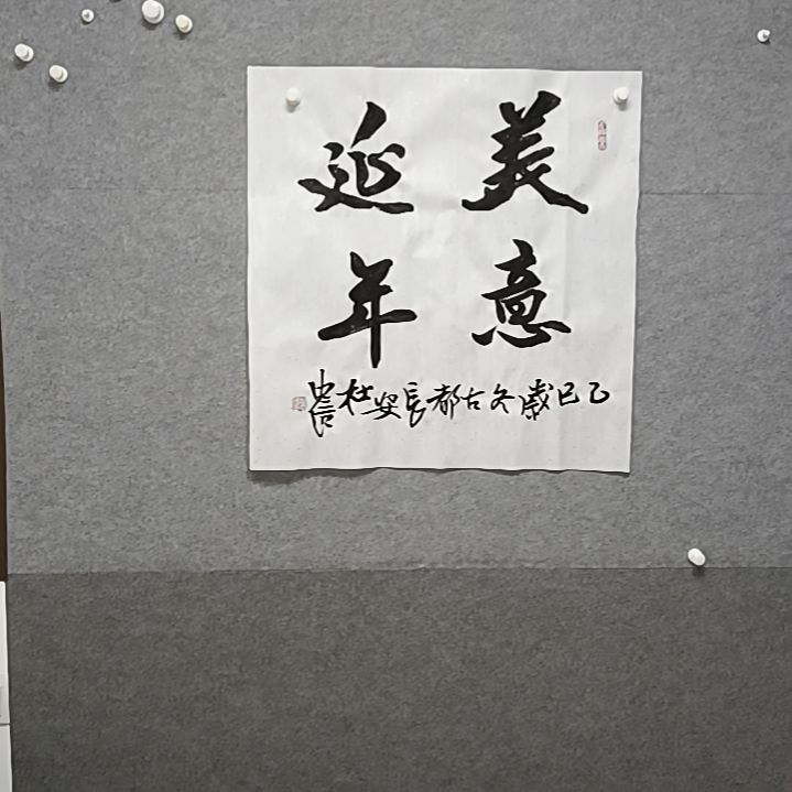 北***风书法美意延年四尺斗方式