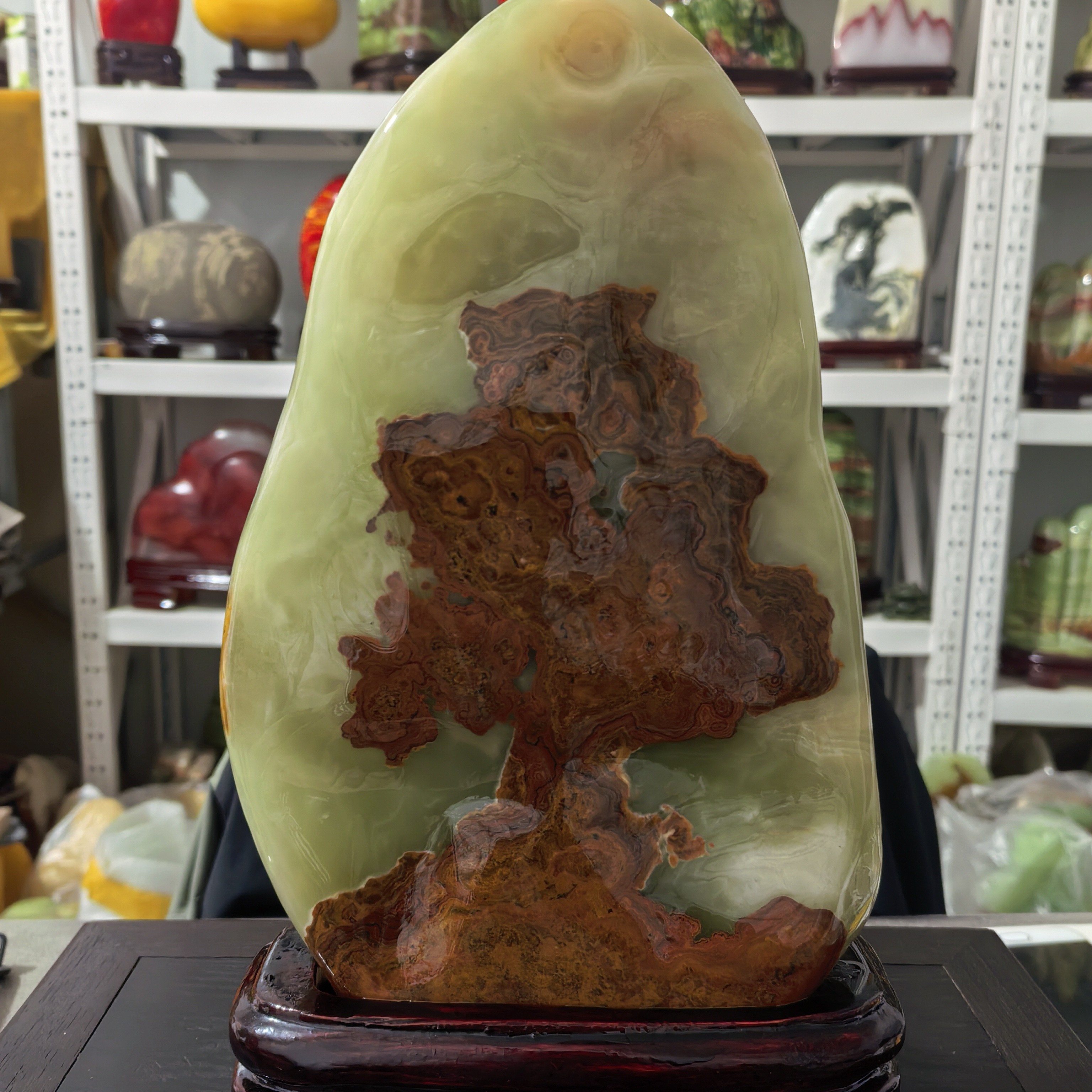 家居摆件奇石观赏石，石头工艺品礼品