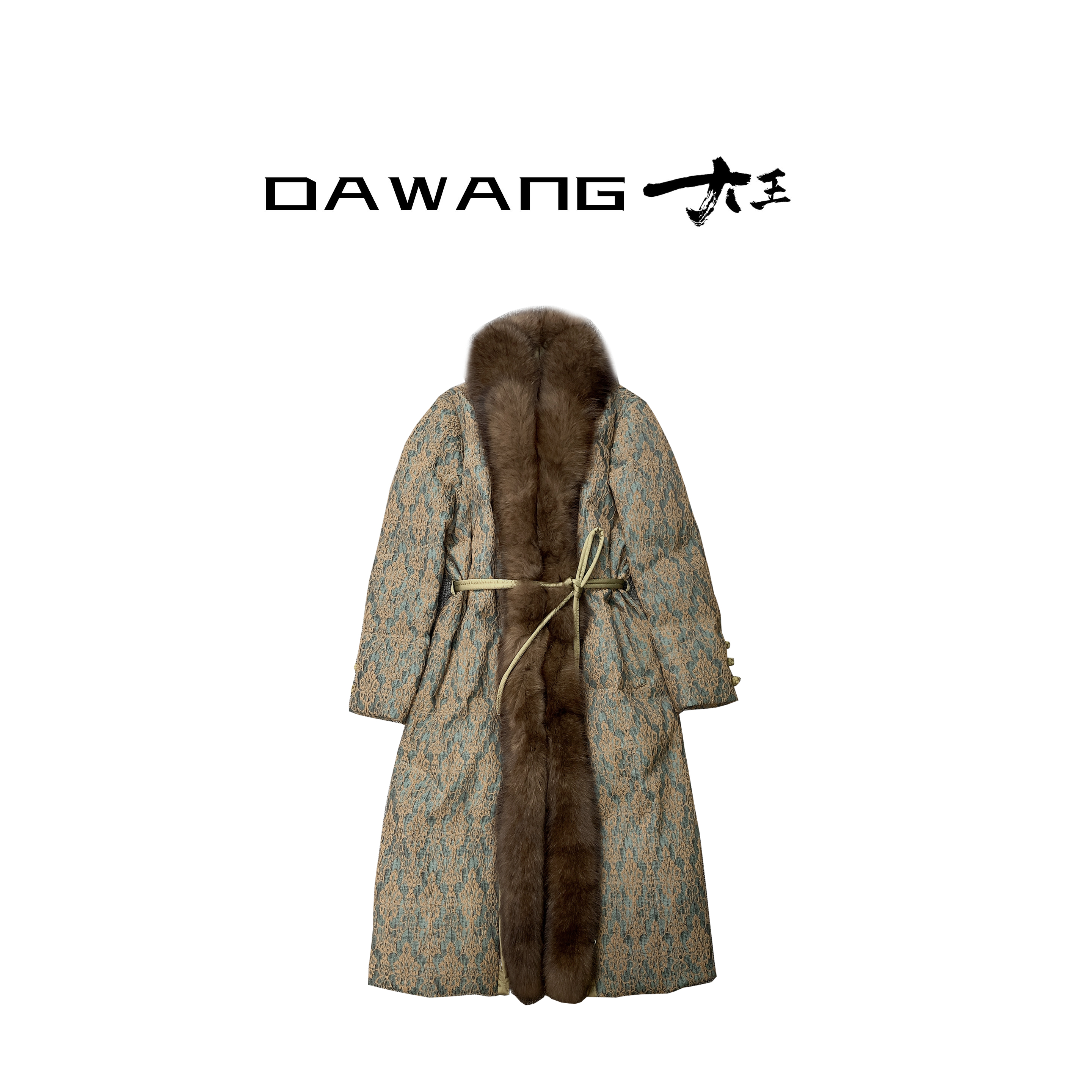 DAWANG | 【乐曲】钜惠宠粉-进口重工面料长款鹅绒服60223