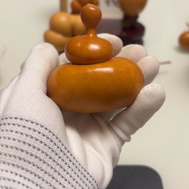 别***癫天然手捻老皮葫芦