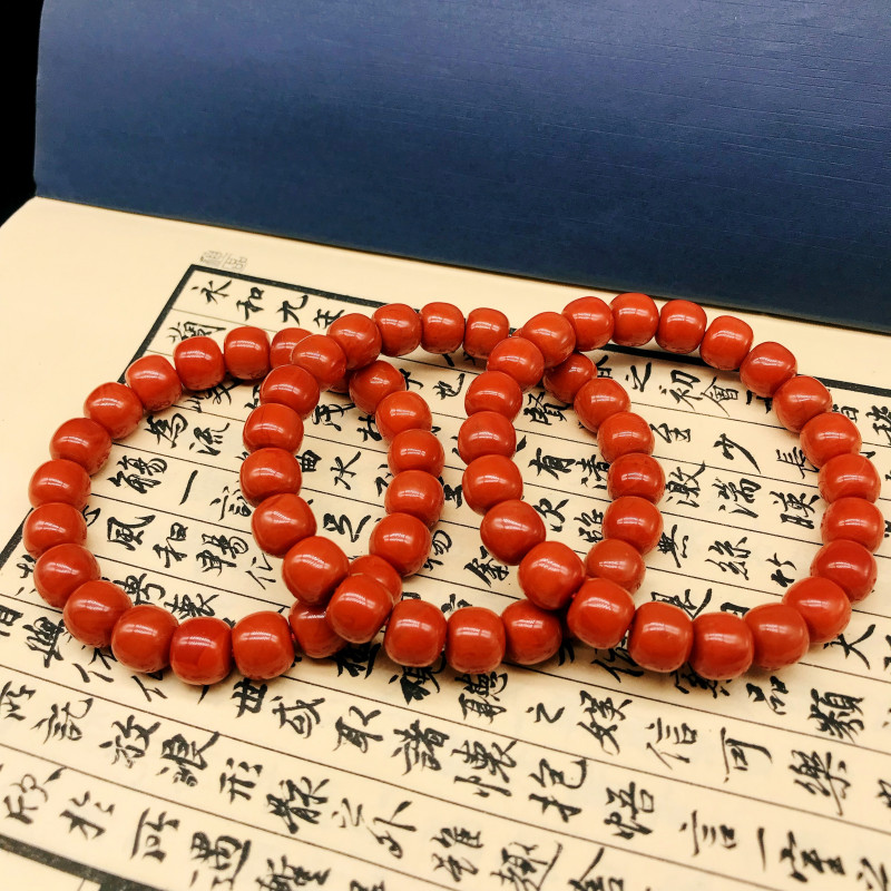 【鼎利源】南红四川瓦西典藏级精美时尚老型手串（多样式发其一）
