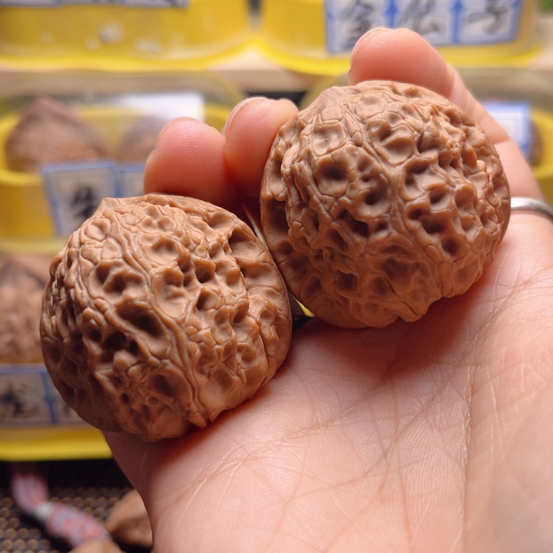 文玩核桃把件大团圆