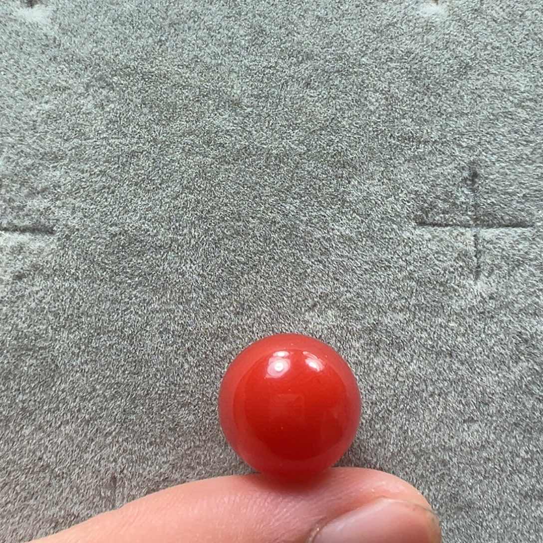 南红玛瑙天然原矿单珠13未镶嵌