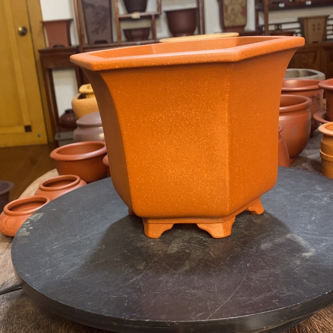 紫砂花盆手工制作工艺