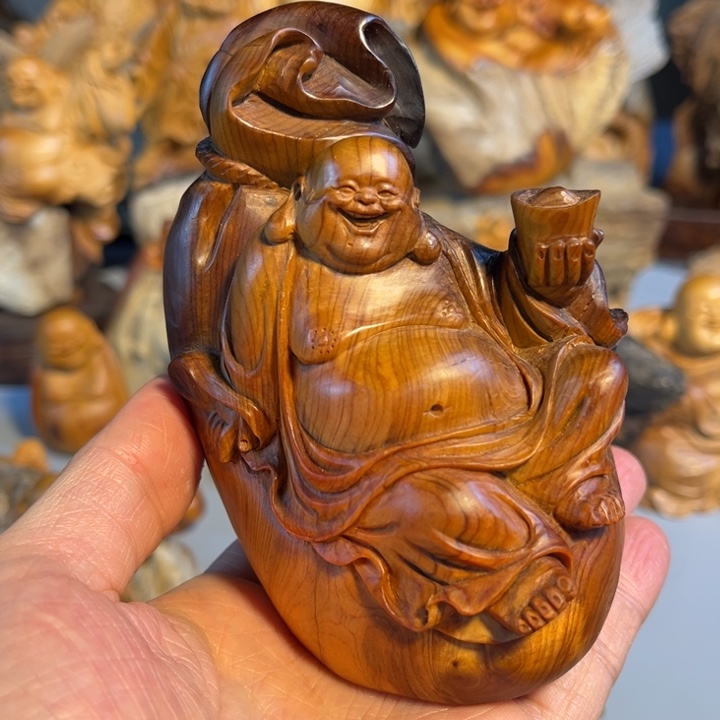 柏木（崖柏）根雕工艺摆件