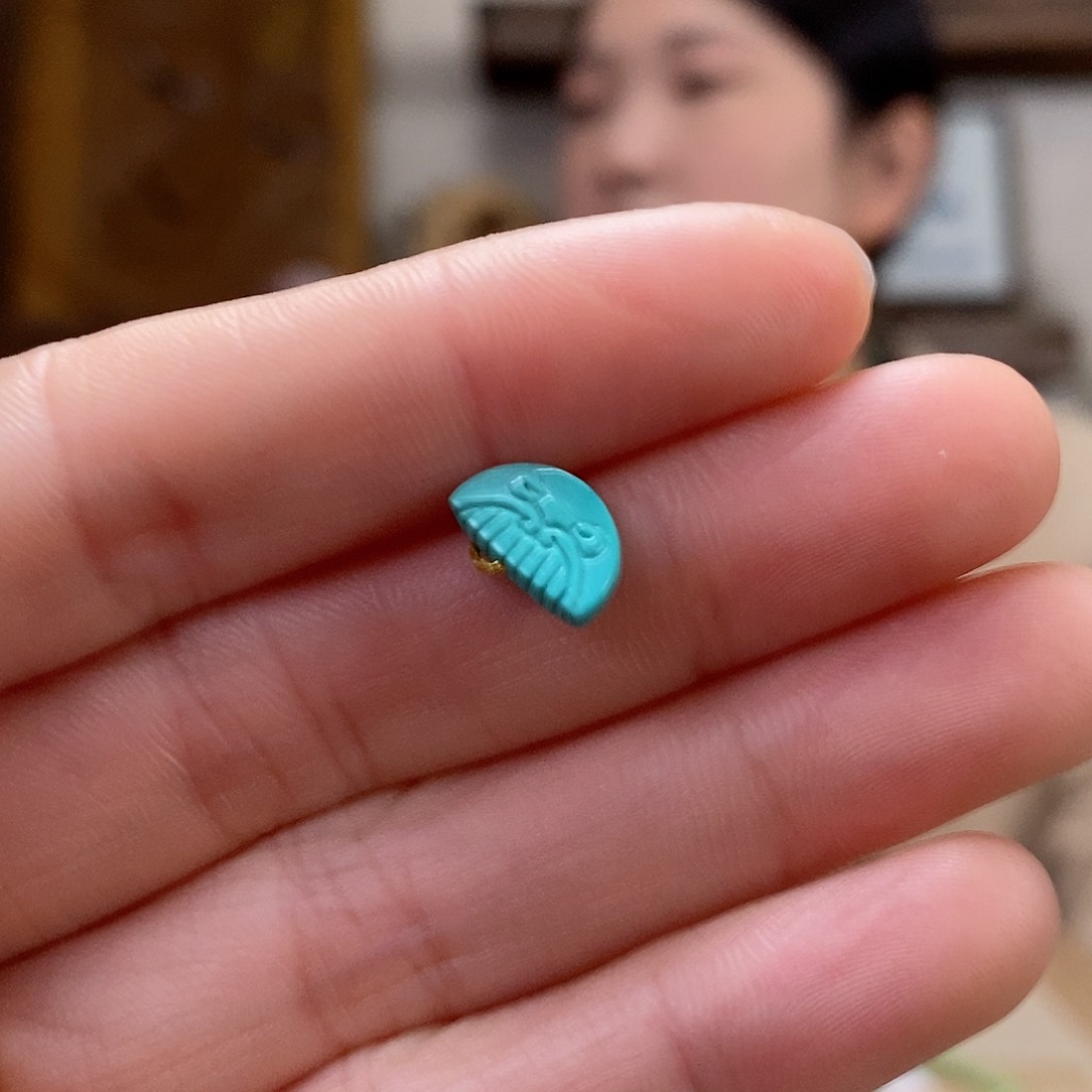 绿松石珠宝奇石未镶嵌