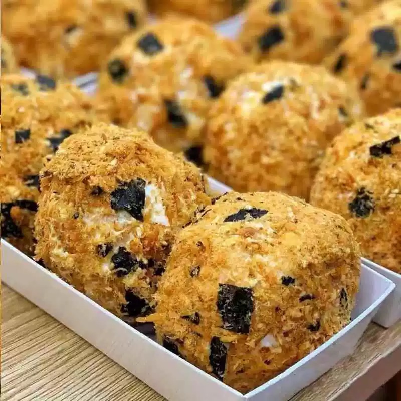 【工厂补贴专场】爆浆夹心肉松球海苔味肉松小贝面包面包早餐零食