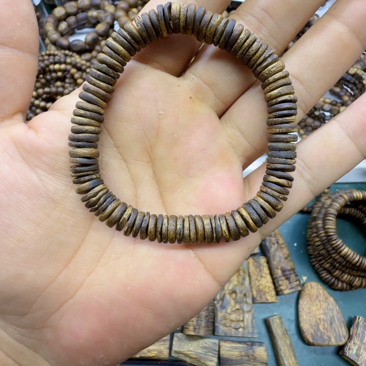 重***我沉香碎屑沉香奇楠沉香乌身卡0.8单圈药片6.5克