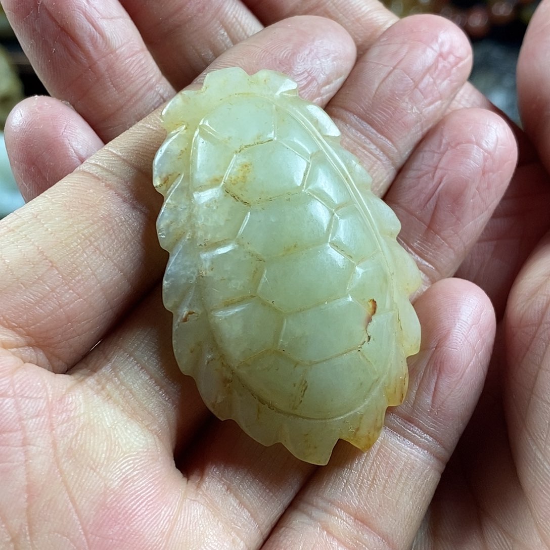 和田玉（糖玉）挂件未镶嵌