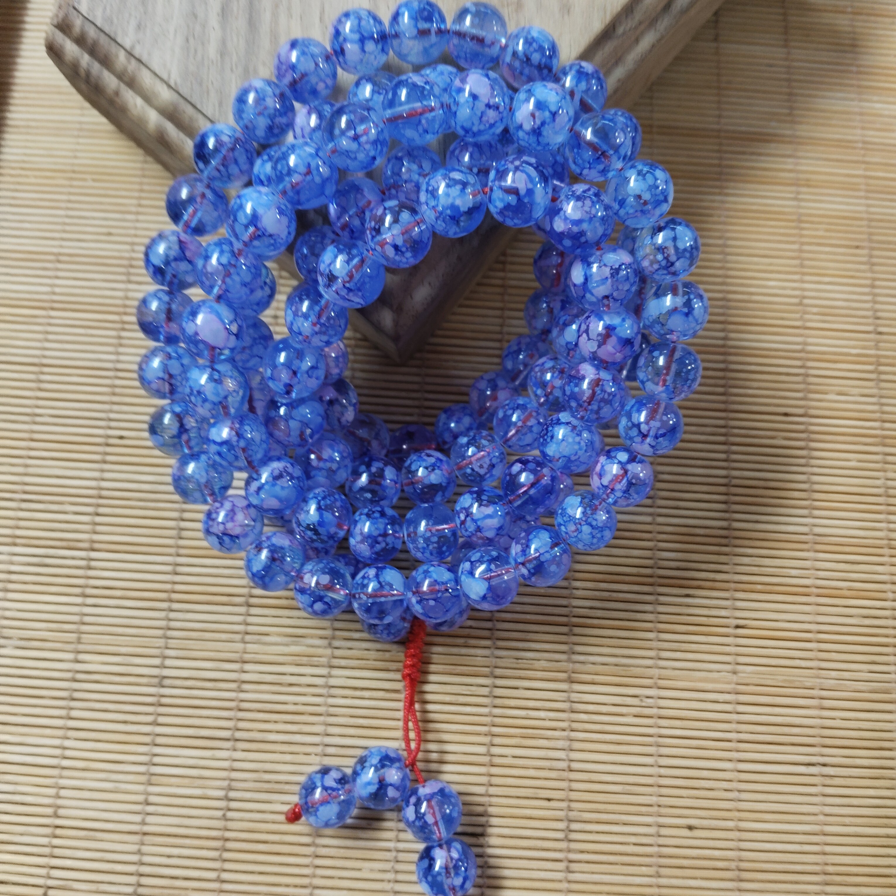 5059号108颗大漆珠定制木料