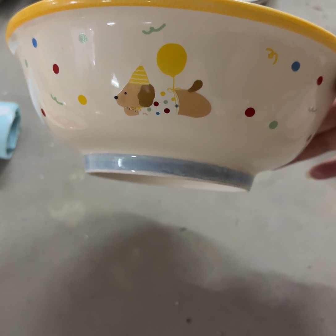 搪瓷点**！微瑕一个气球狗汤碗