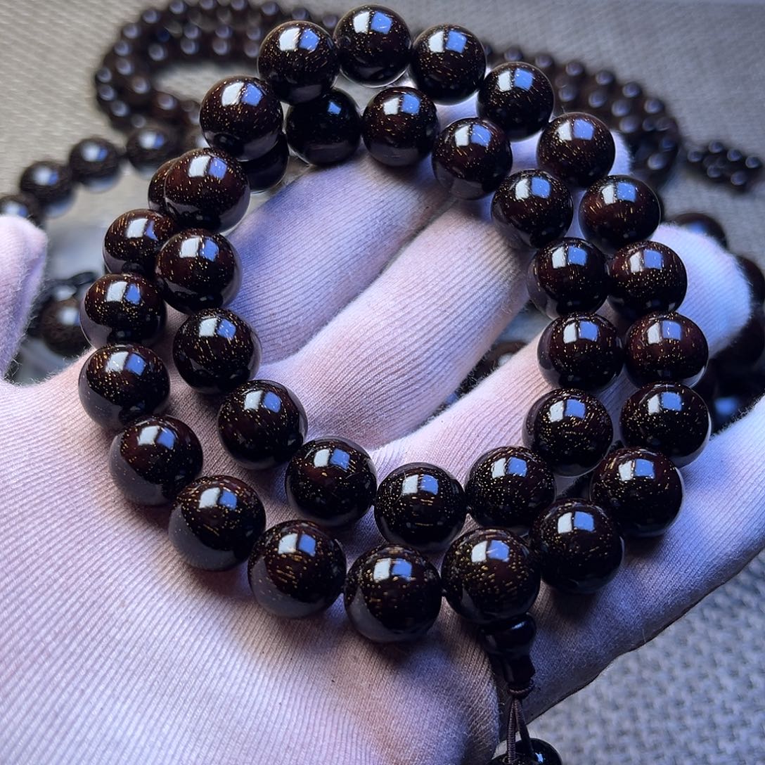 檀香紫檀（小叶紫檀）1.2 36颗满星