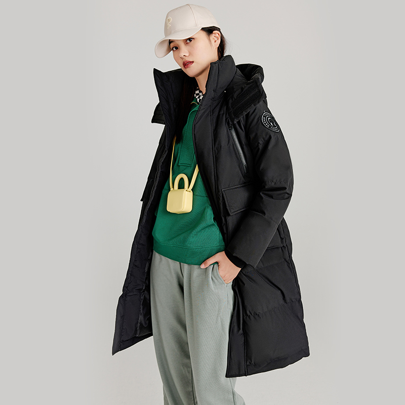 千仞岗时尚运动休闲男女同款防风保暖羽绒服外套Y278110Y