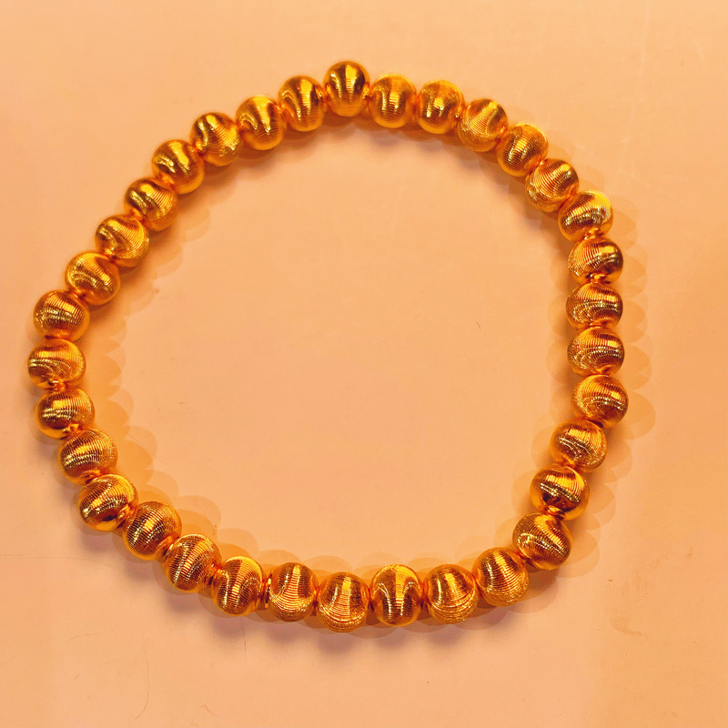 手链 手链 JD08A059古法拉丝圆珠手链多样性发货