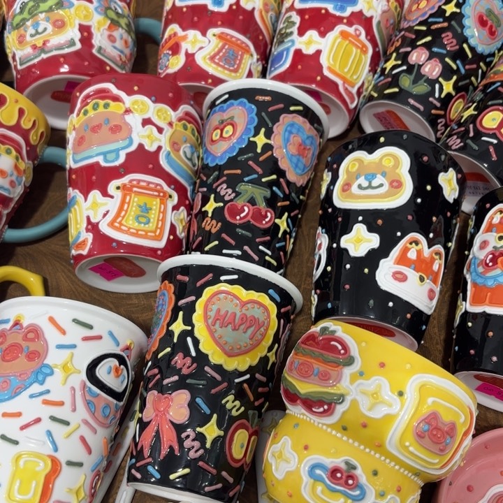 一支五花老师景德镇手作