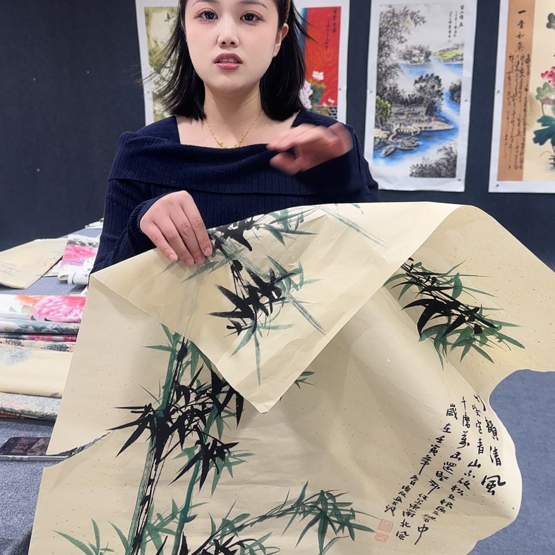 国画超级好看的一幅国画作品