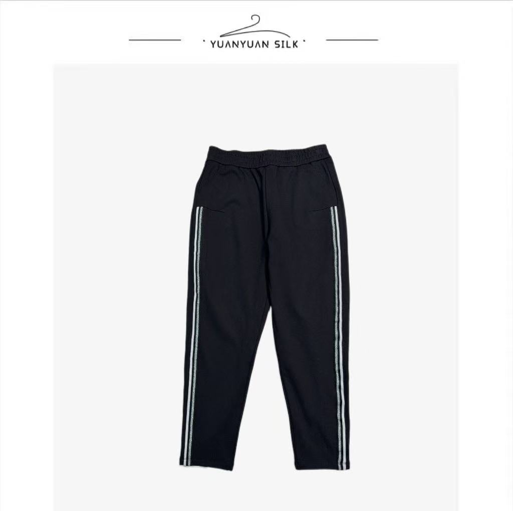 K【微瑕】  女士绒面100%桑蚕丝百搭时尚保暖外穿保暖裤024