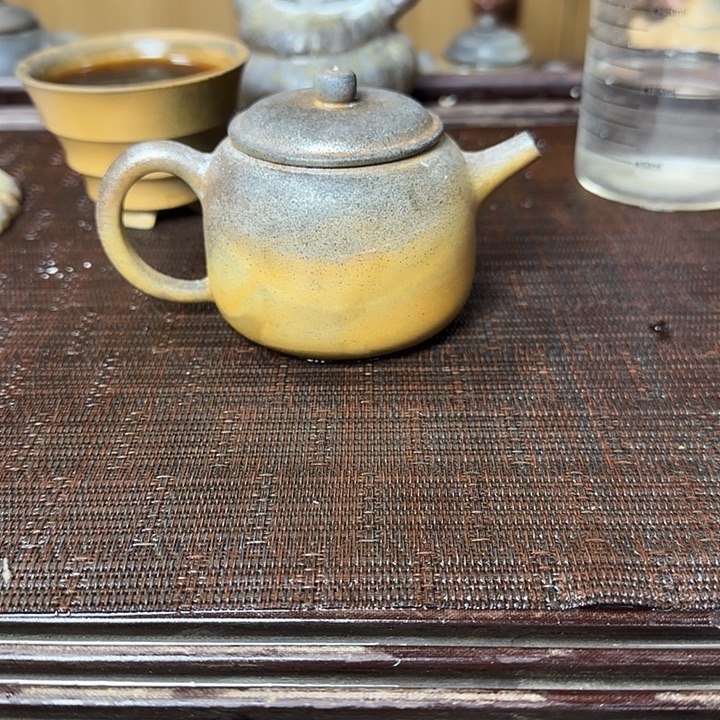 晨***暮茶壶紫砂坭兴陶柴烧