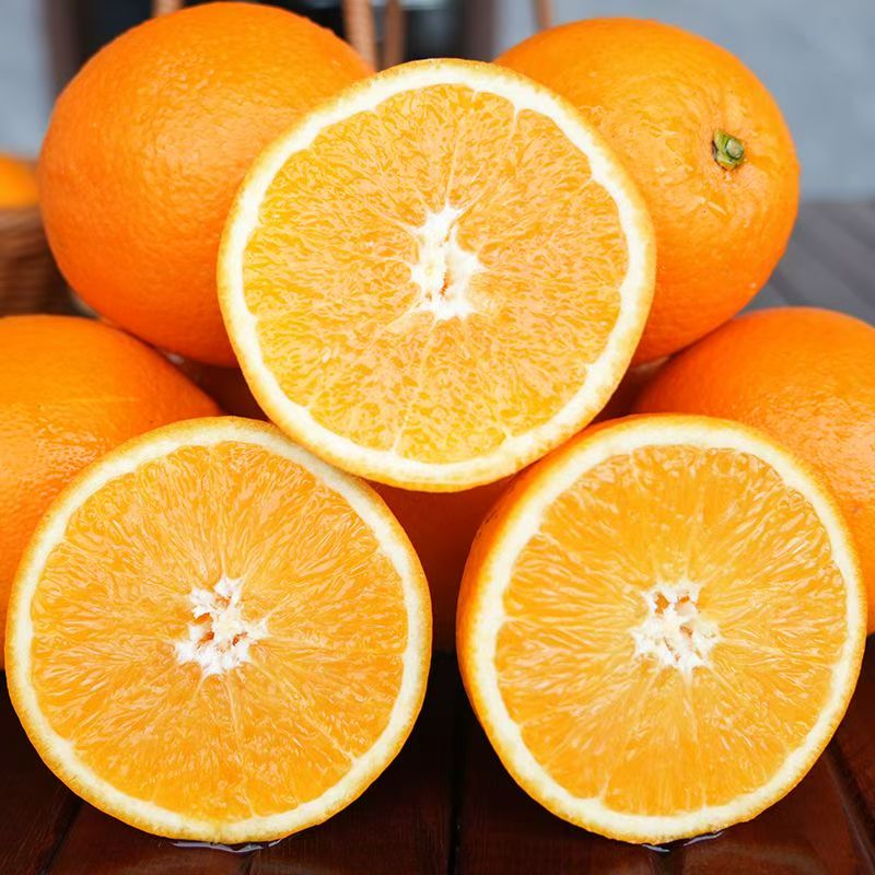 【次日达】正宗赣南脐橙果农现摘现发新鲜直达果肉细腻无渣整箱5斤/9斤包邮发货1230江西省