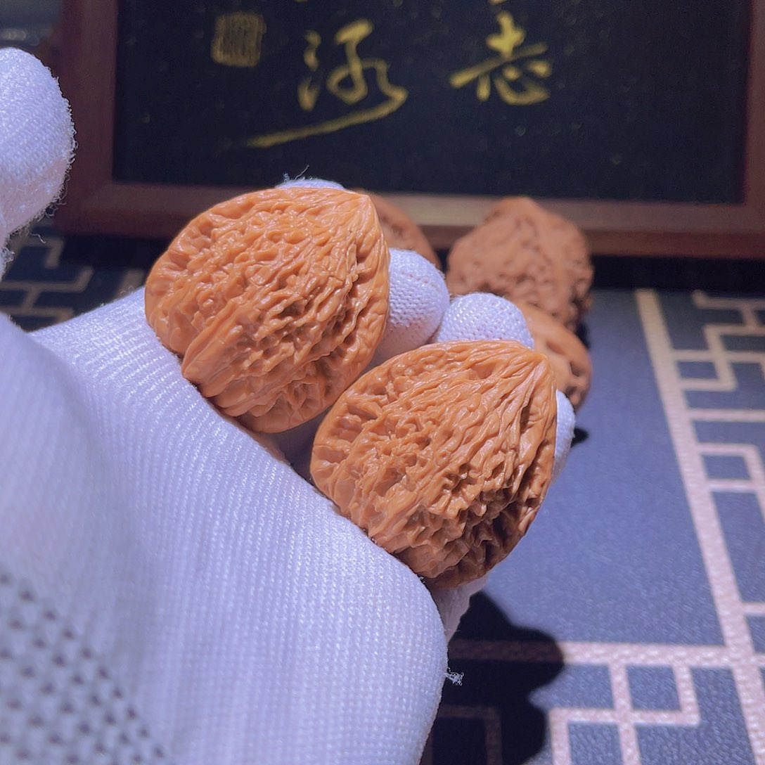 把件文玩核桃呆***哥磨盘