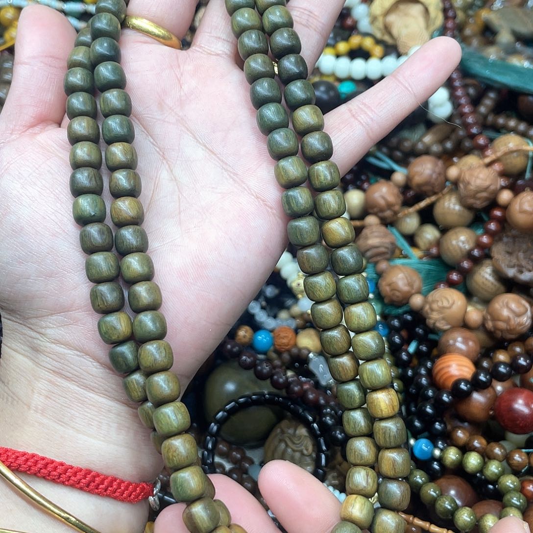 维腊木（绿檀）无事牌