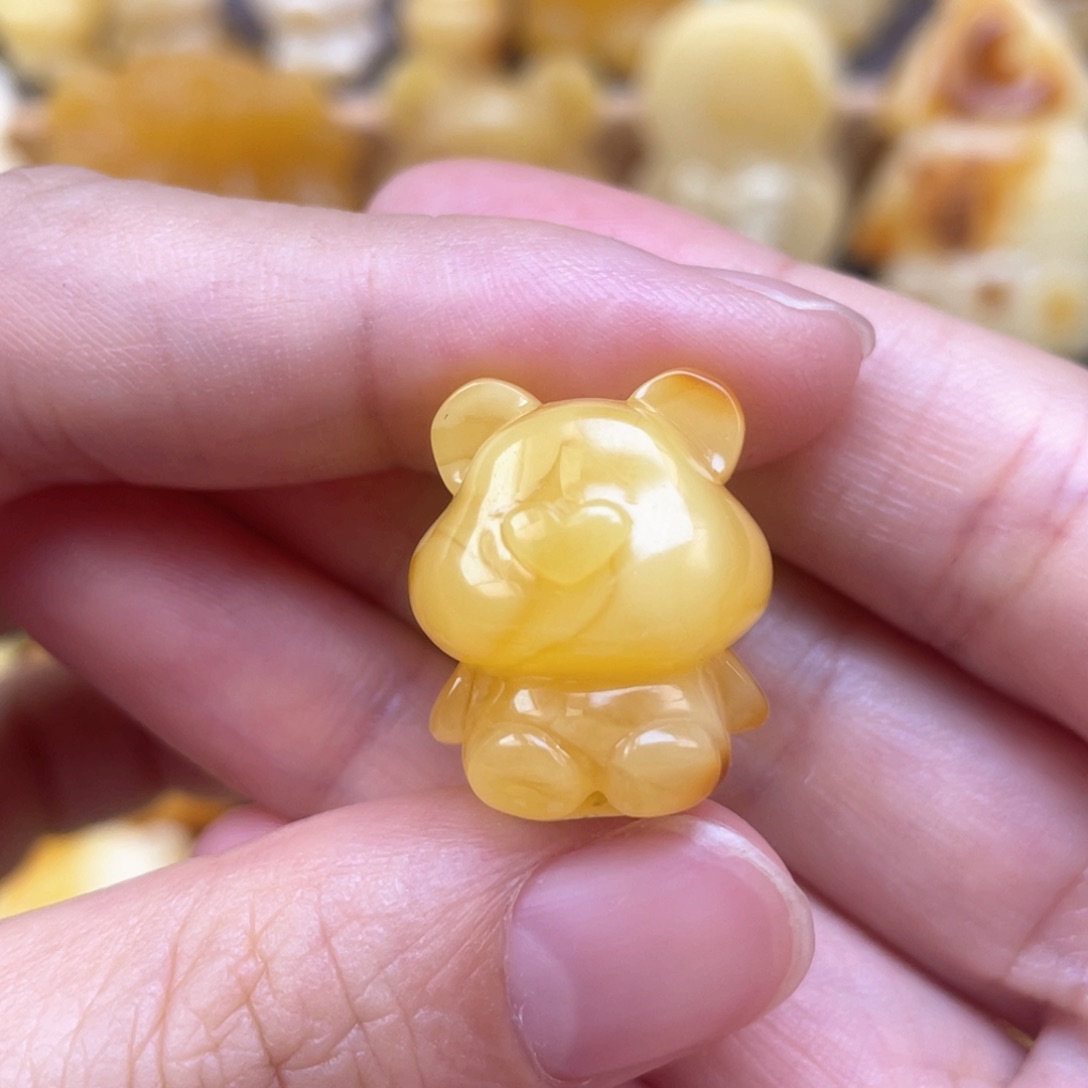 未镶嵌琥珀裸石蜜蜡