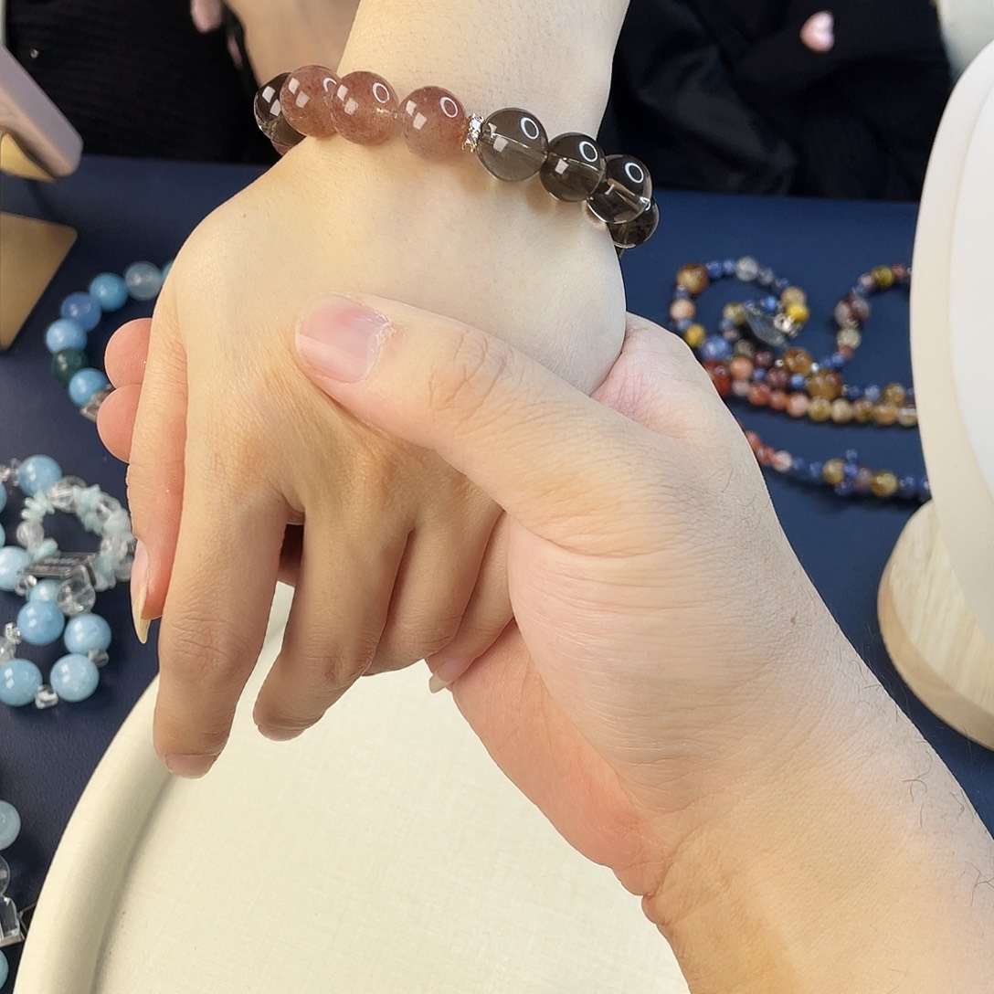 手链银S925镶嵌水晶