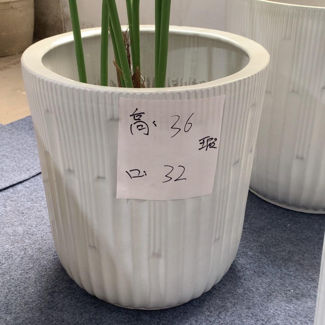 高温陶瓷花盆微瑕