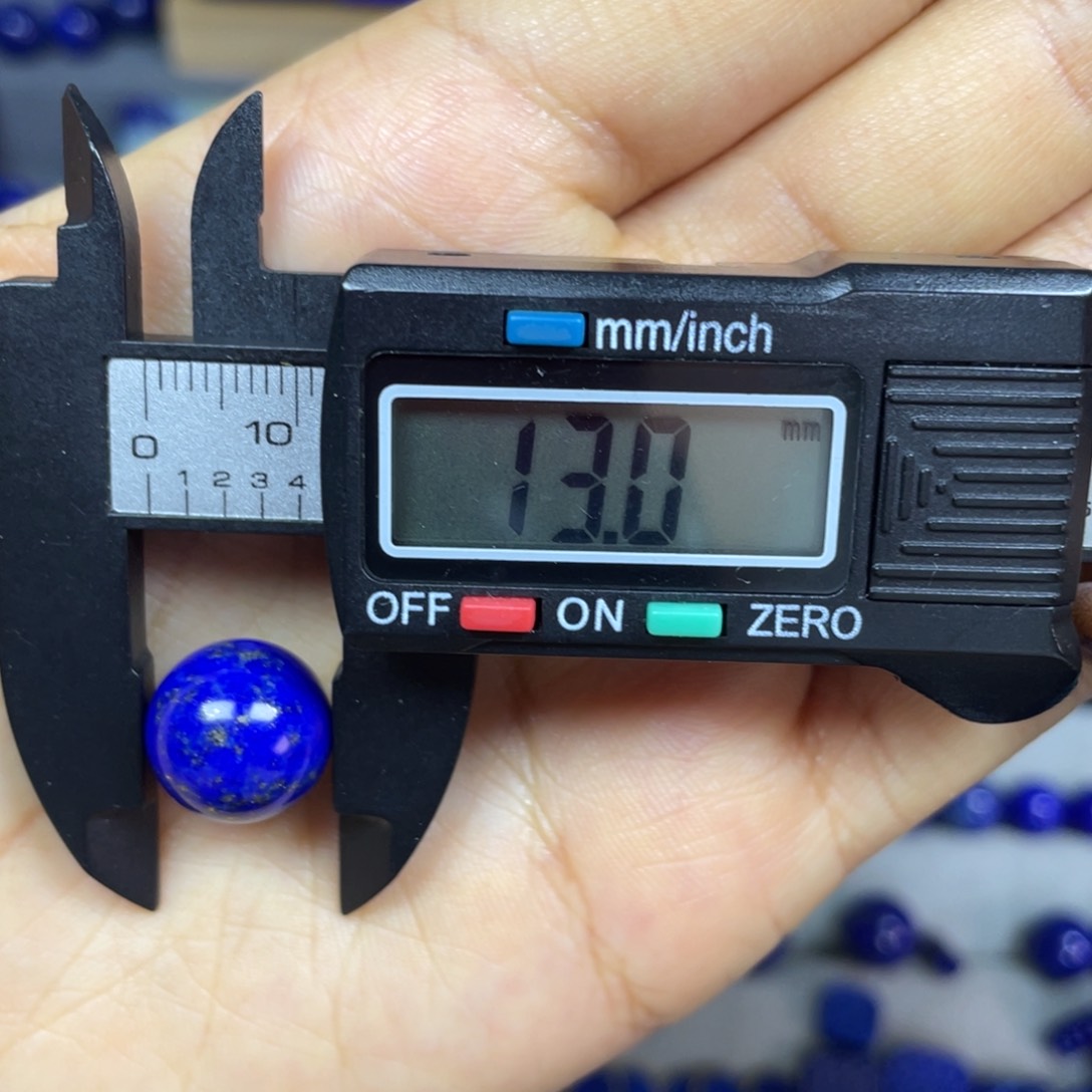 青金石13mm单珠未镶嵌G**~