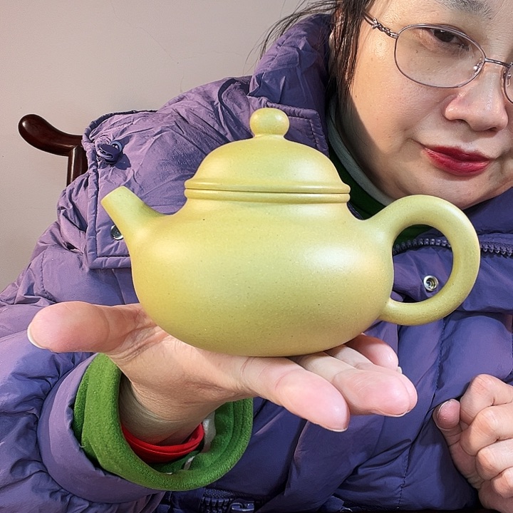 本山绿泥茶壶作品欣赏