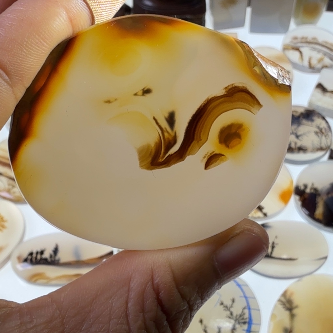 玛瑙/玉髓未镶嵌珠宝半成品