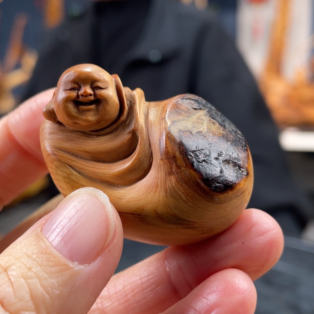 柏木（崖柏）手把件