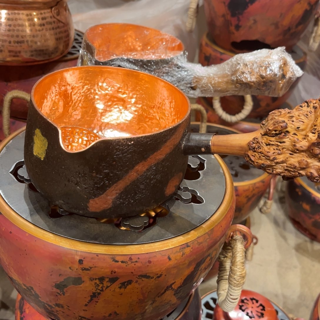 2.5煮茶罐手工锻打工艺