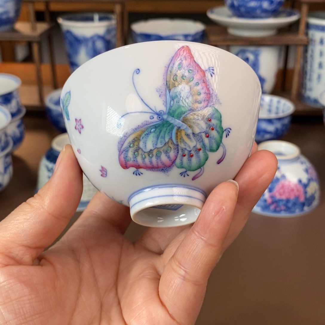 景德镇陶瓷手工手绘