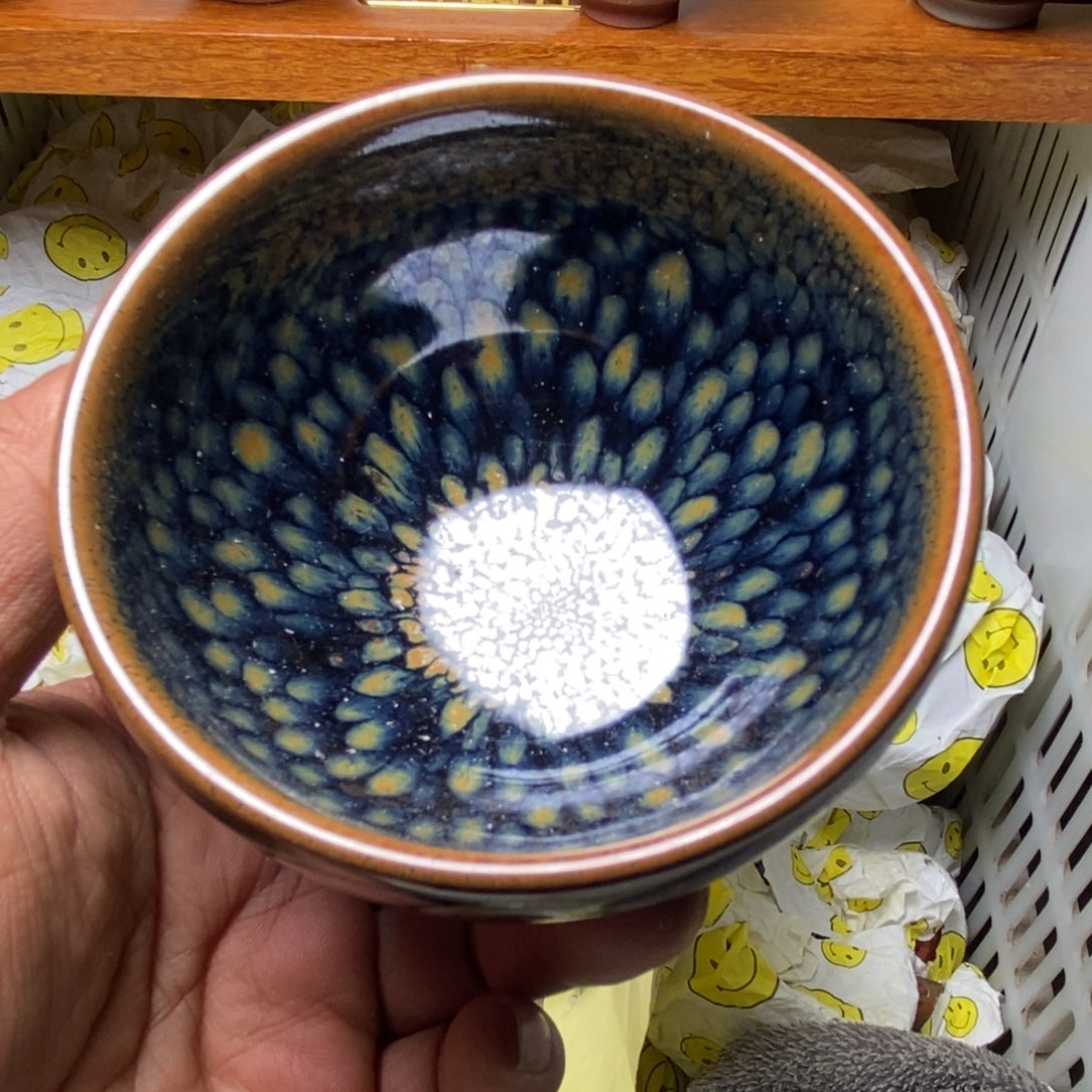 茶盏建盏喝主人杯茶杯