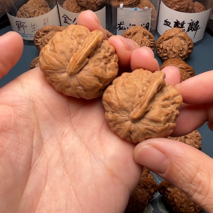 吊坠文玩核桃蛤蟆头一帆风顺