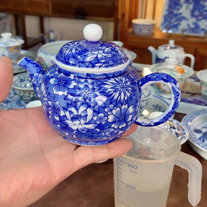 錡镇堂手工手绘壶