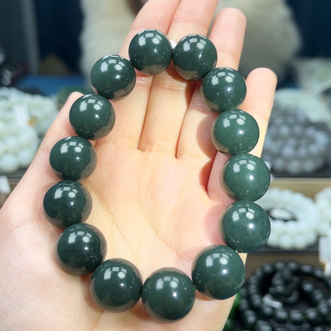 和田玉手链未镶嵌