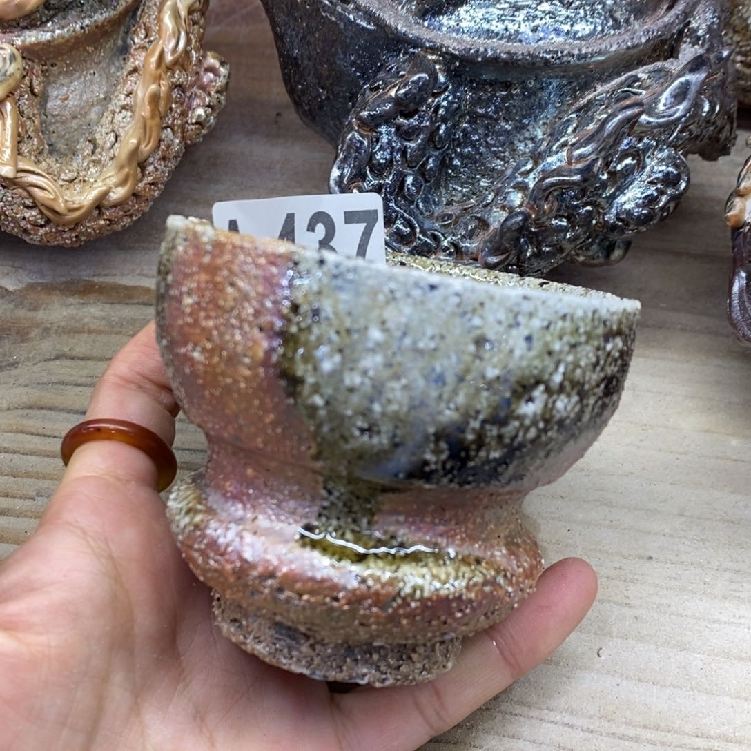 陶园柴烧，精品高货437瑕疵