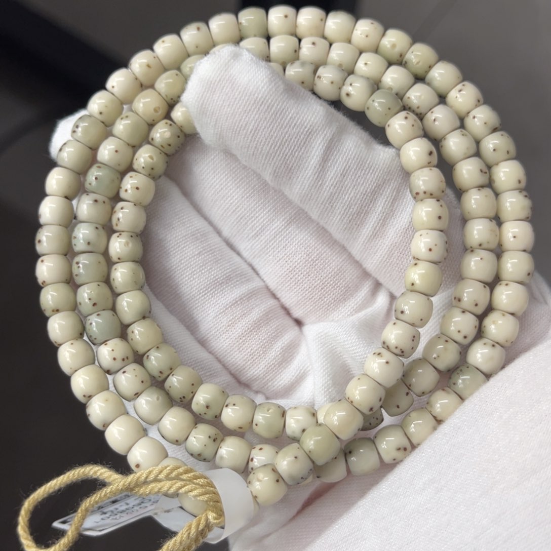 星月菩提吊坠6/5鼓珠三分之二大留白糖豆